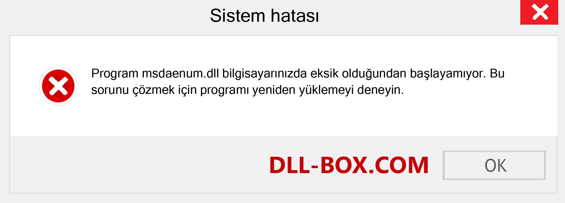 msdaenum.dll dosyası eksik mi? Windows 7, 8, 10 için İndirin - Windows'ta msdaenum dll Eksik Hatasını Düzeltin, fotoğraflar, resimler